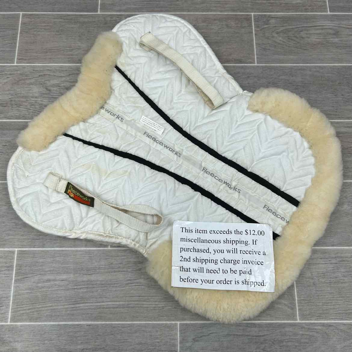 Fleeceworks FXK Rolled Edge Sheepskin Half Pad