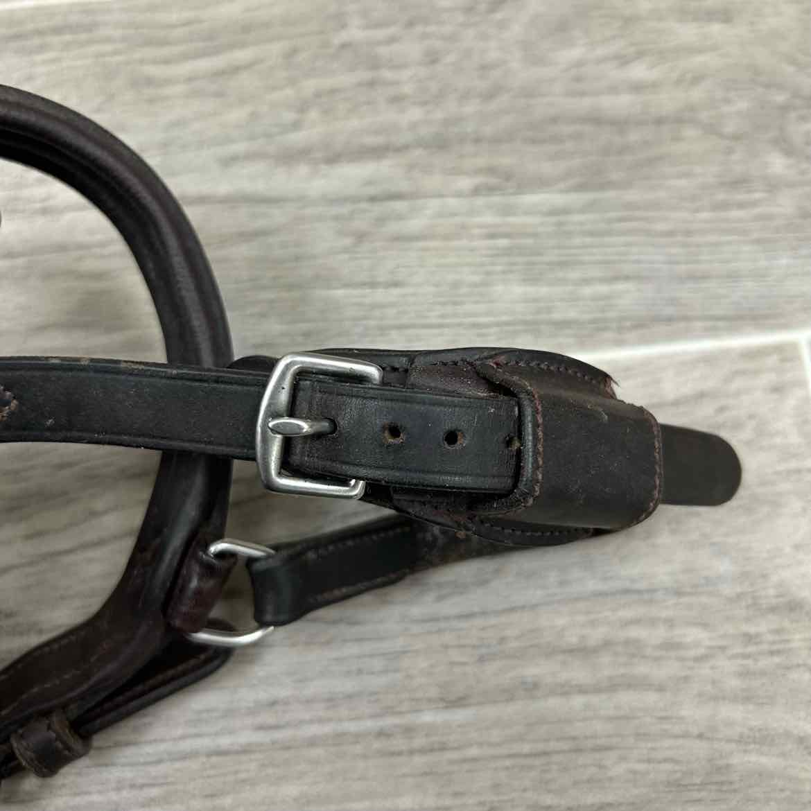 PS of Sweden King Edward Bridle with Bling Browband, No Reins, Brown, Size Full