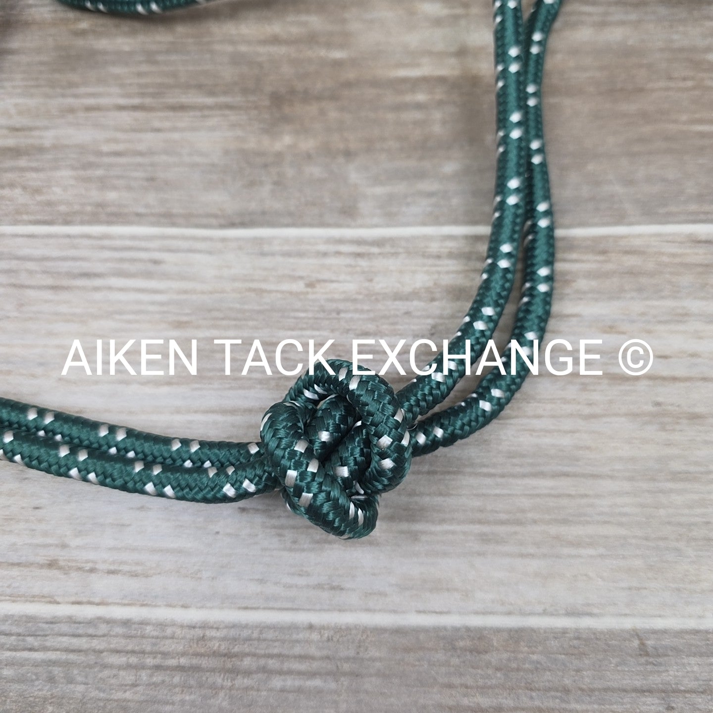 Direct Equine Braided Rope Halter w/ Lead