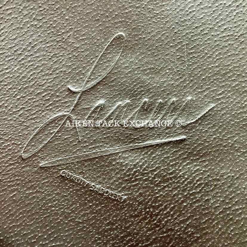 Lancers Close Contact Jump Saddle, 17" Seat, Medium/Medium Wide Tree, Foam Panels