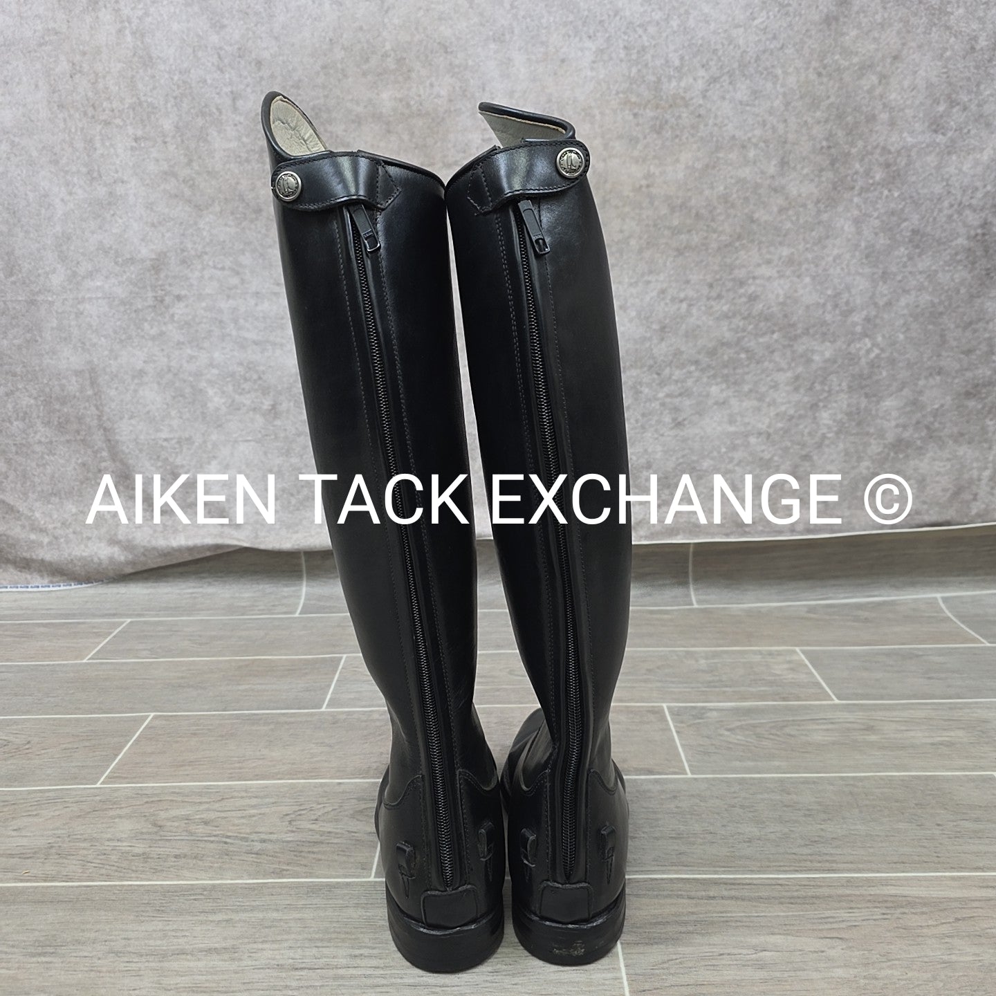 Marcelo Walton Dress Boots, Size 7 / 8 Calf Height 18" Width 14.25"