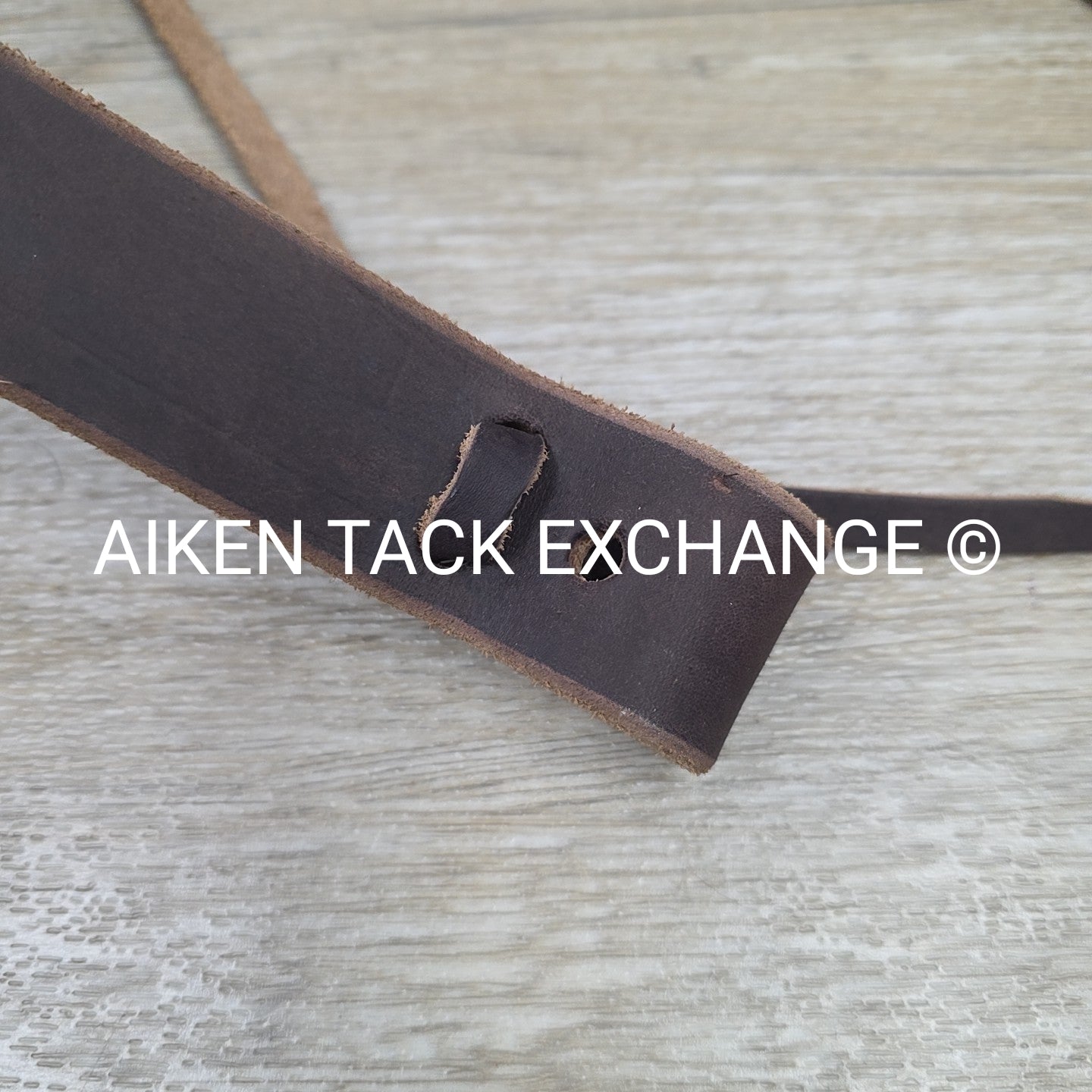 Leather Latigo Cinch Tie Strap, Brown