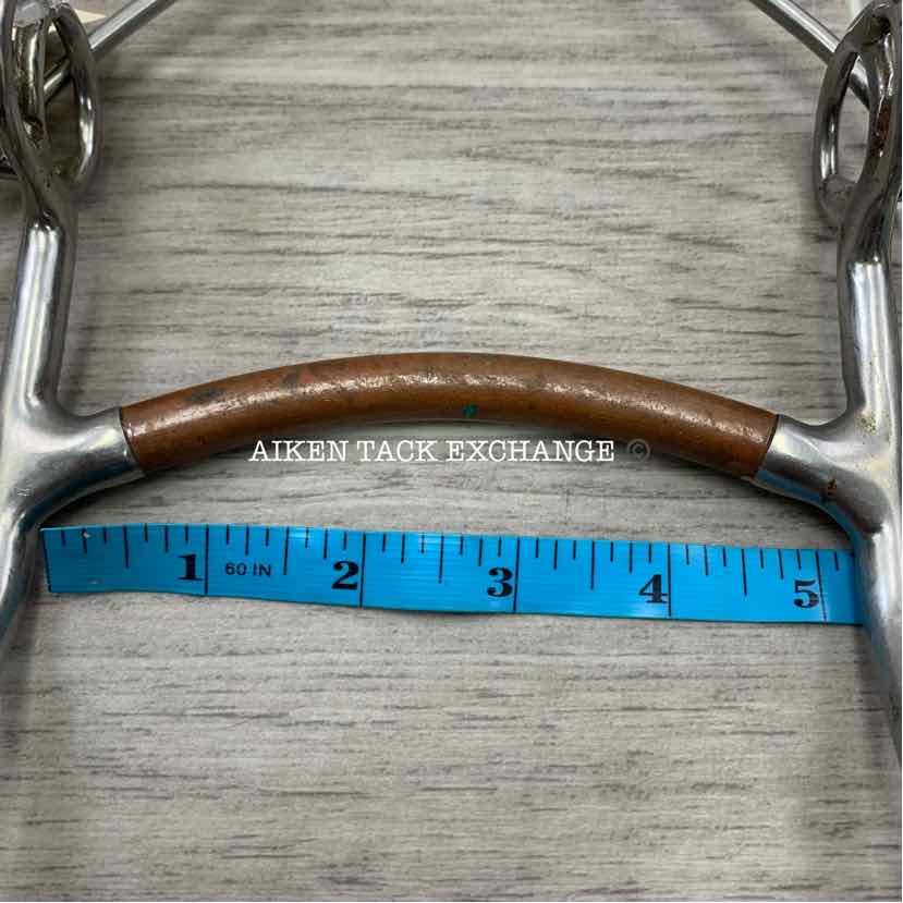 Trammell Copper Mullen Mouth Combo Bit 5"