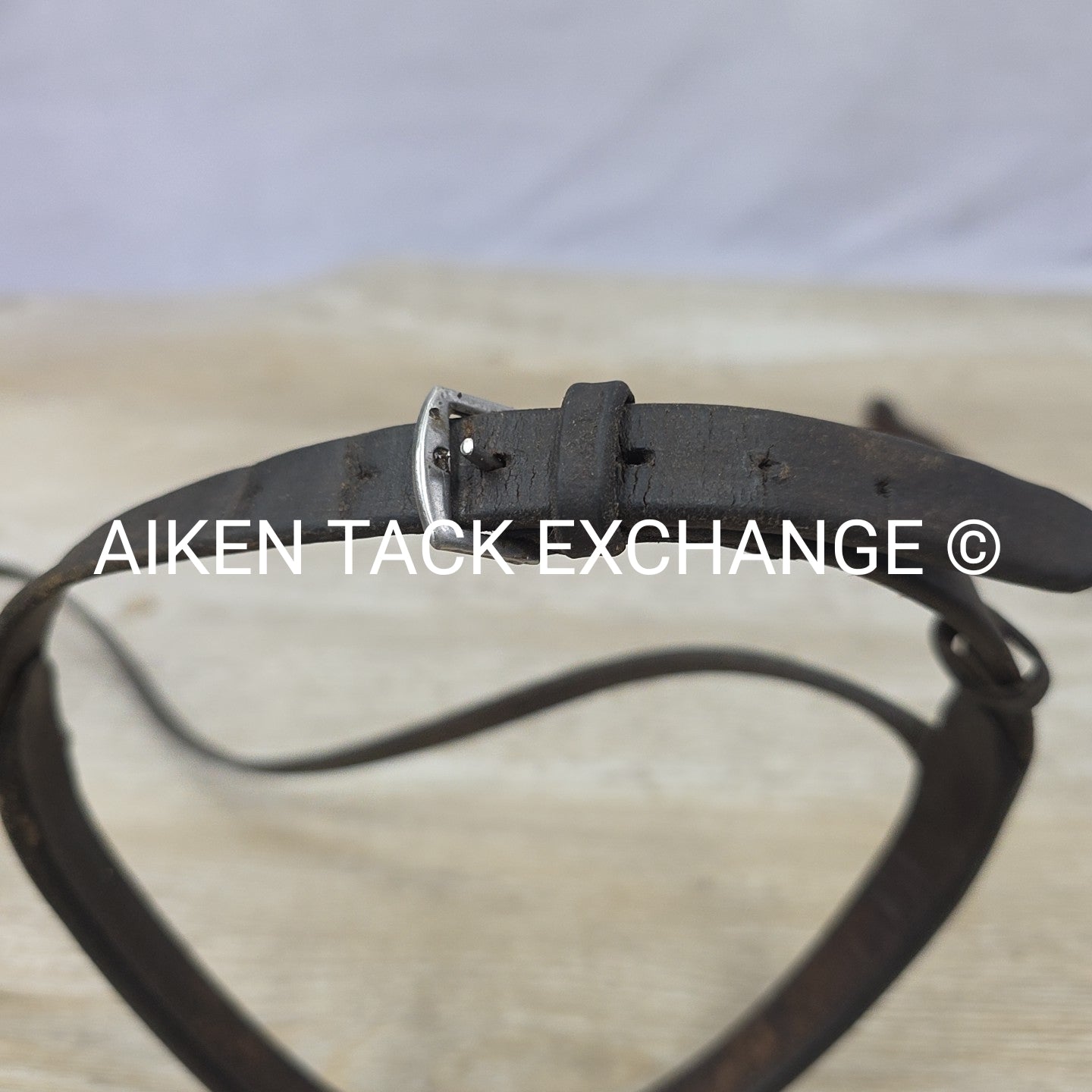 BARGAIN BUNDLE: 2 Plain Raised Nosebands, Size Full, Tory Leather Bitless Noseba