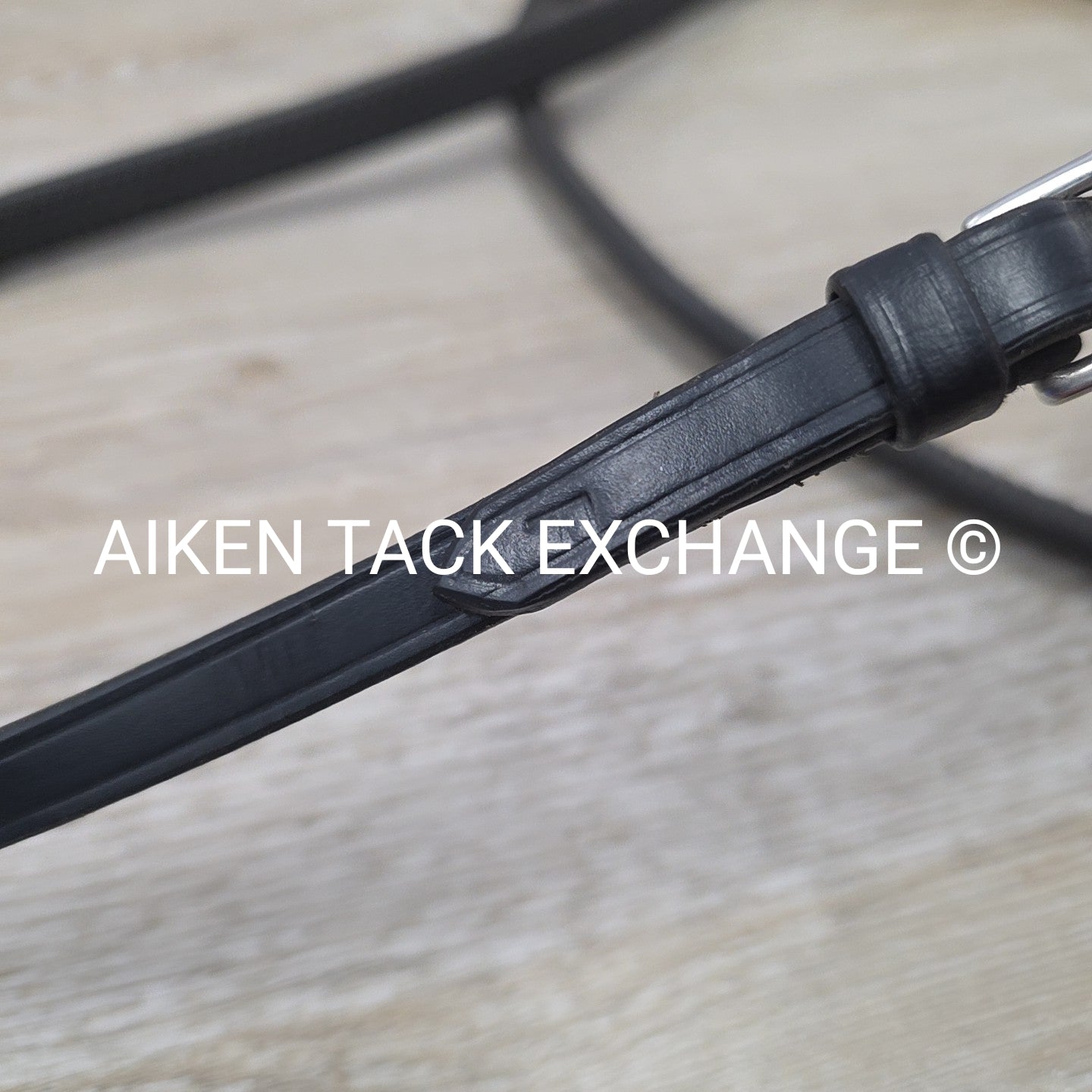 Rubber Grip Reins, Black, 54"