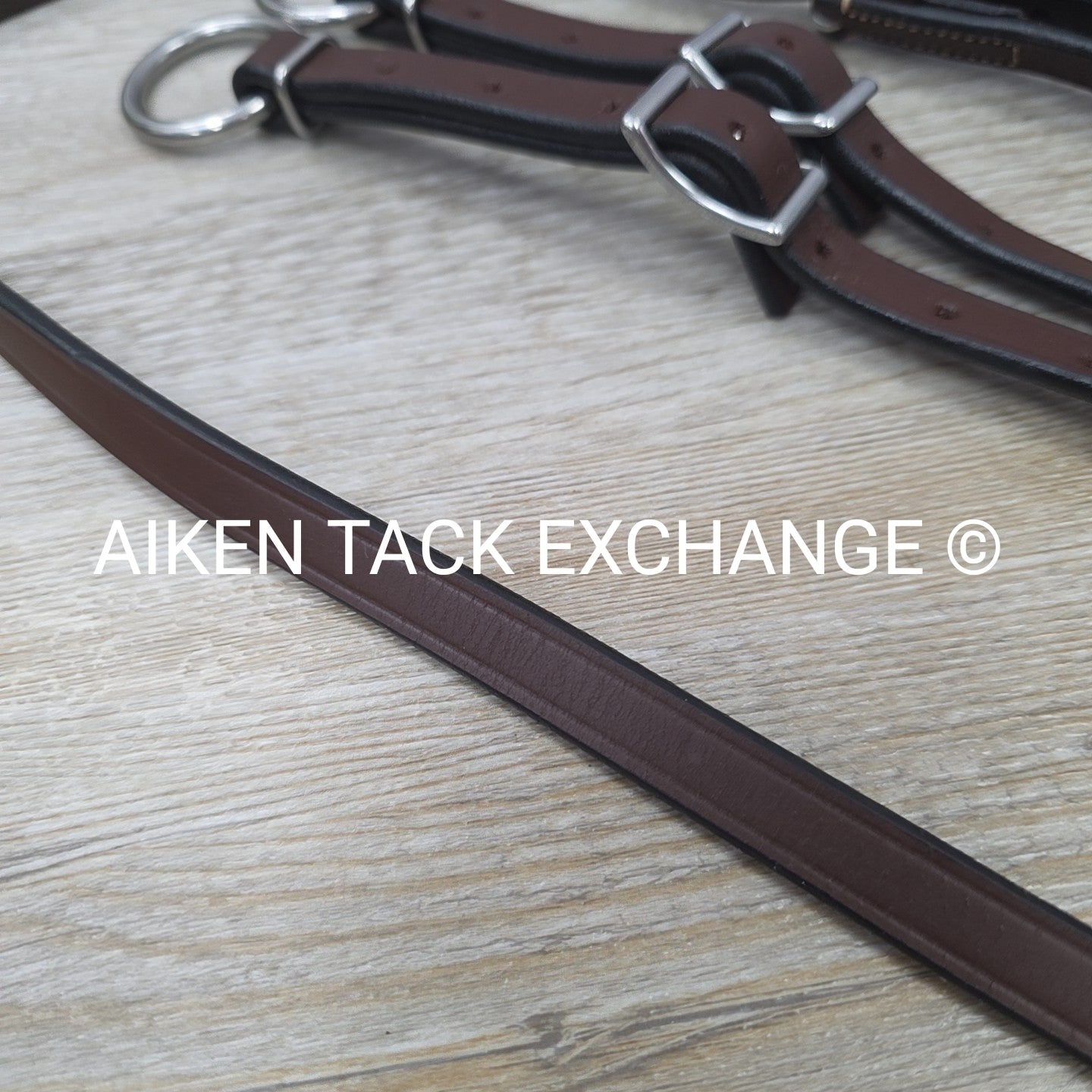 Adjustable Running Martingale, Brown, Size Cob