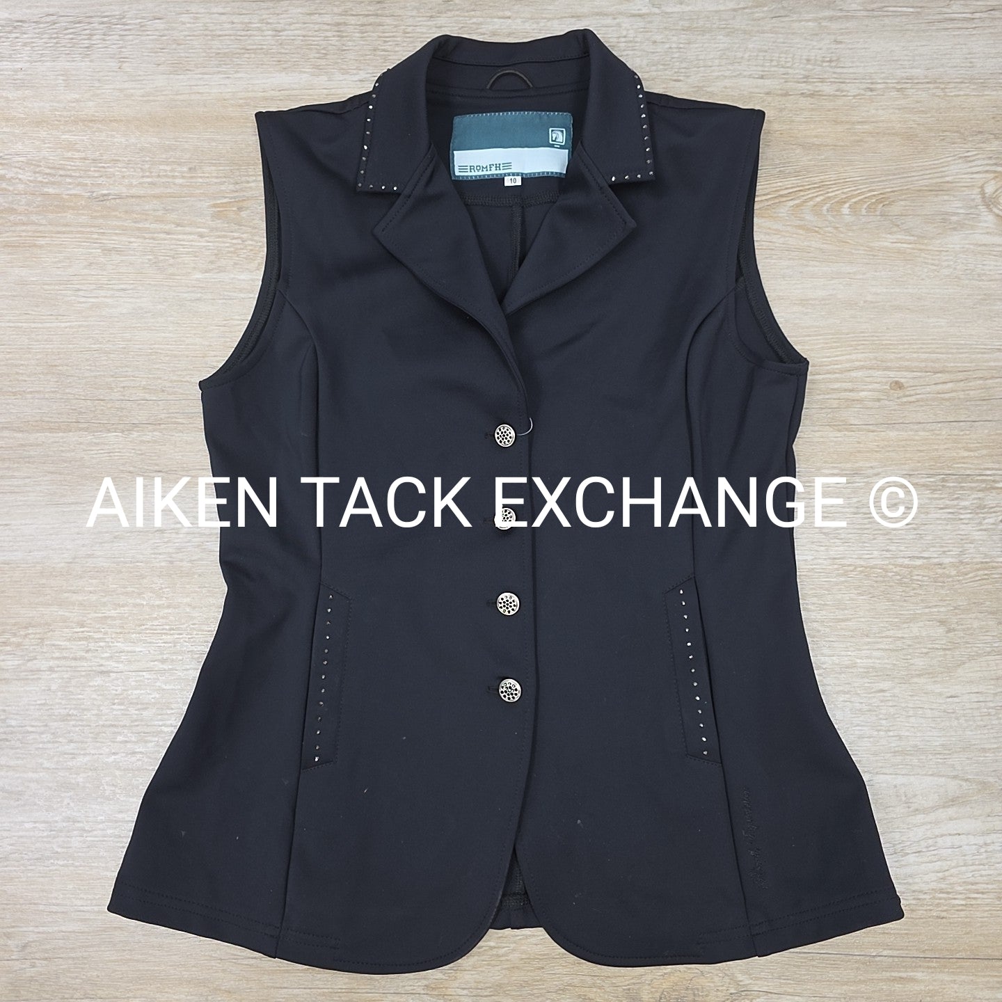 Romfh Bling Dressage Show Vest, Size 10