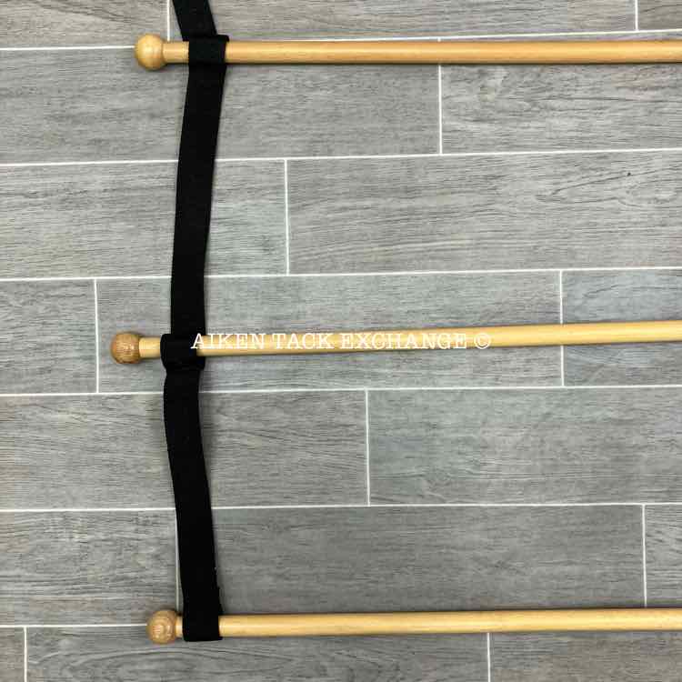 Hanging Wooden Blanket Rack
