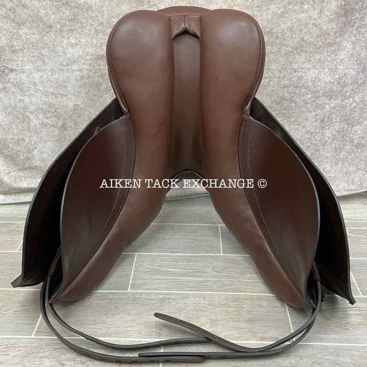 2021 Black Country GPX All Purpose Jump Saddle, 17" Seat, Wide Tree, Wool Flocked Panels