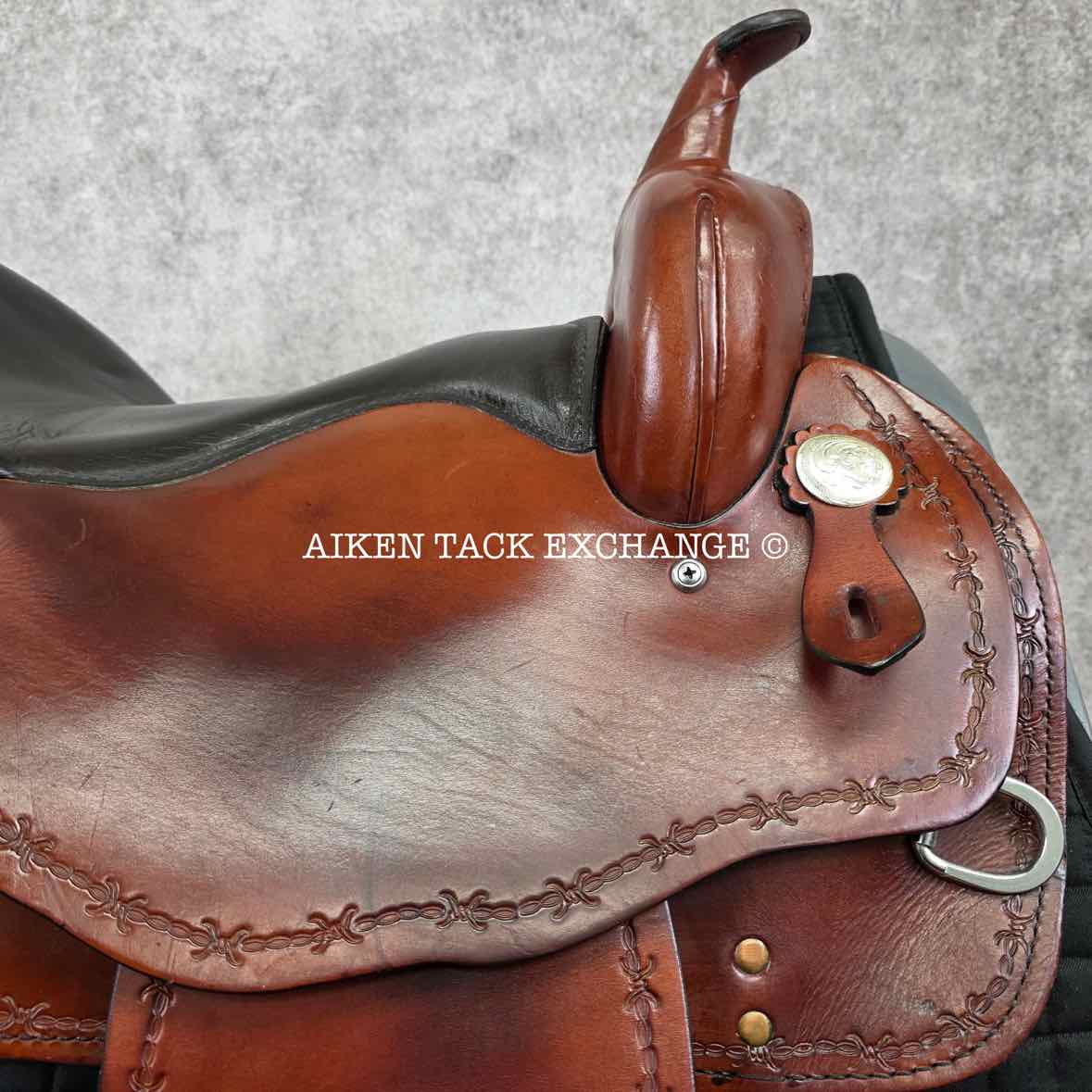 Big Horn 1681 Haflinger Western Saddle, 16" Seat, Wide Plus Tree
