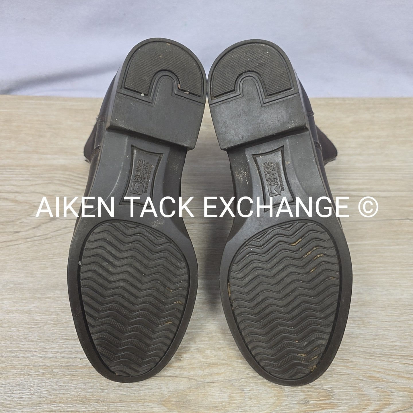 Dover Saddlery Riding Sport Provenance Zip Paddock Boots, Brown, Size 6.5