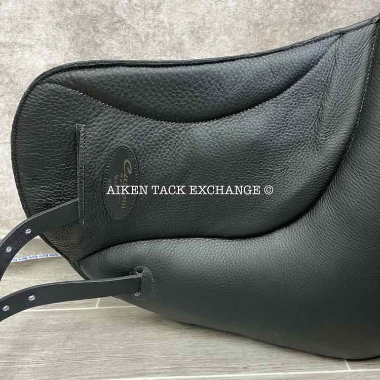 2024 Custom Saddlery Wolfgang Matrix MKII Monoflap Dressage Saddle, 17.5" Seat, Adjustable Tree, Wool Flocked Pony Panels