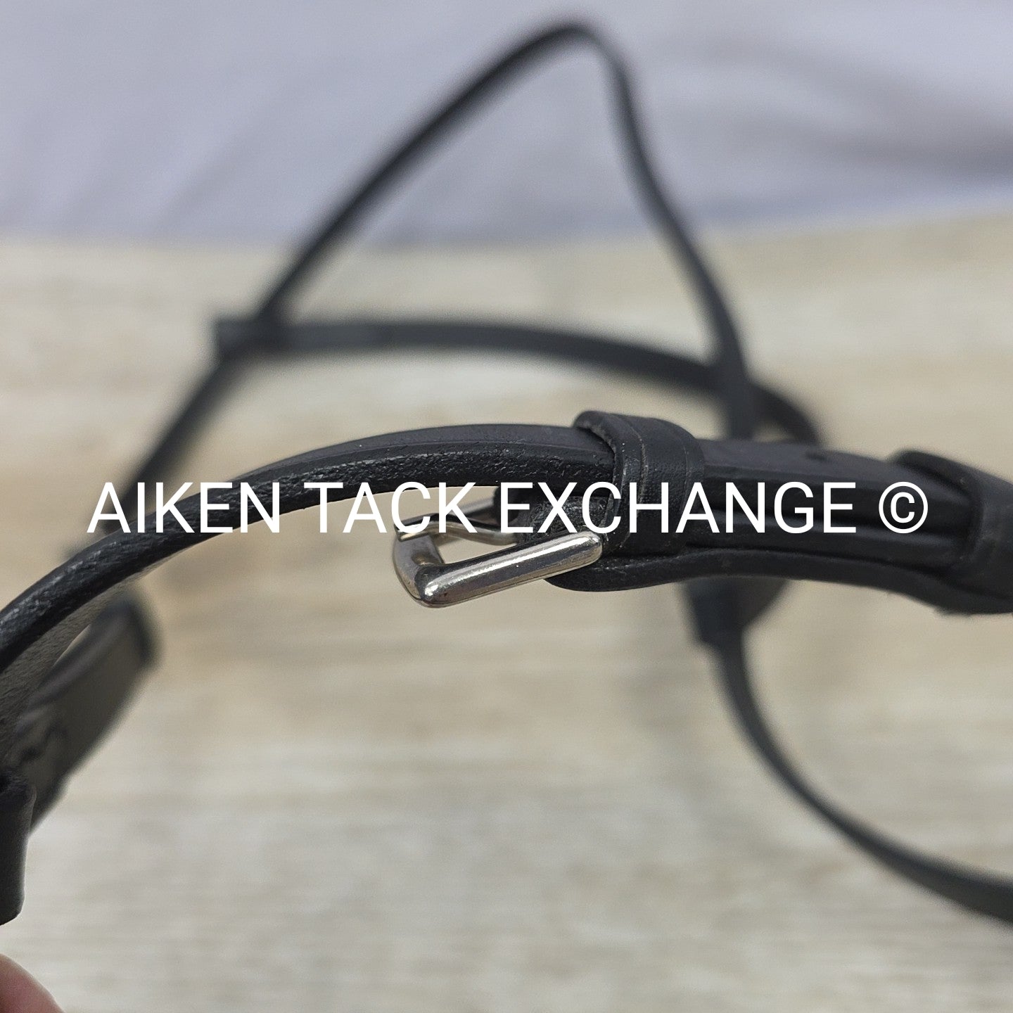 Courbette Matching Browband & Noseband, Black, Size Full