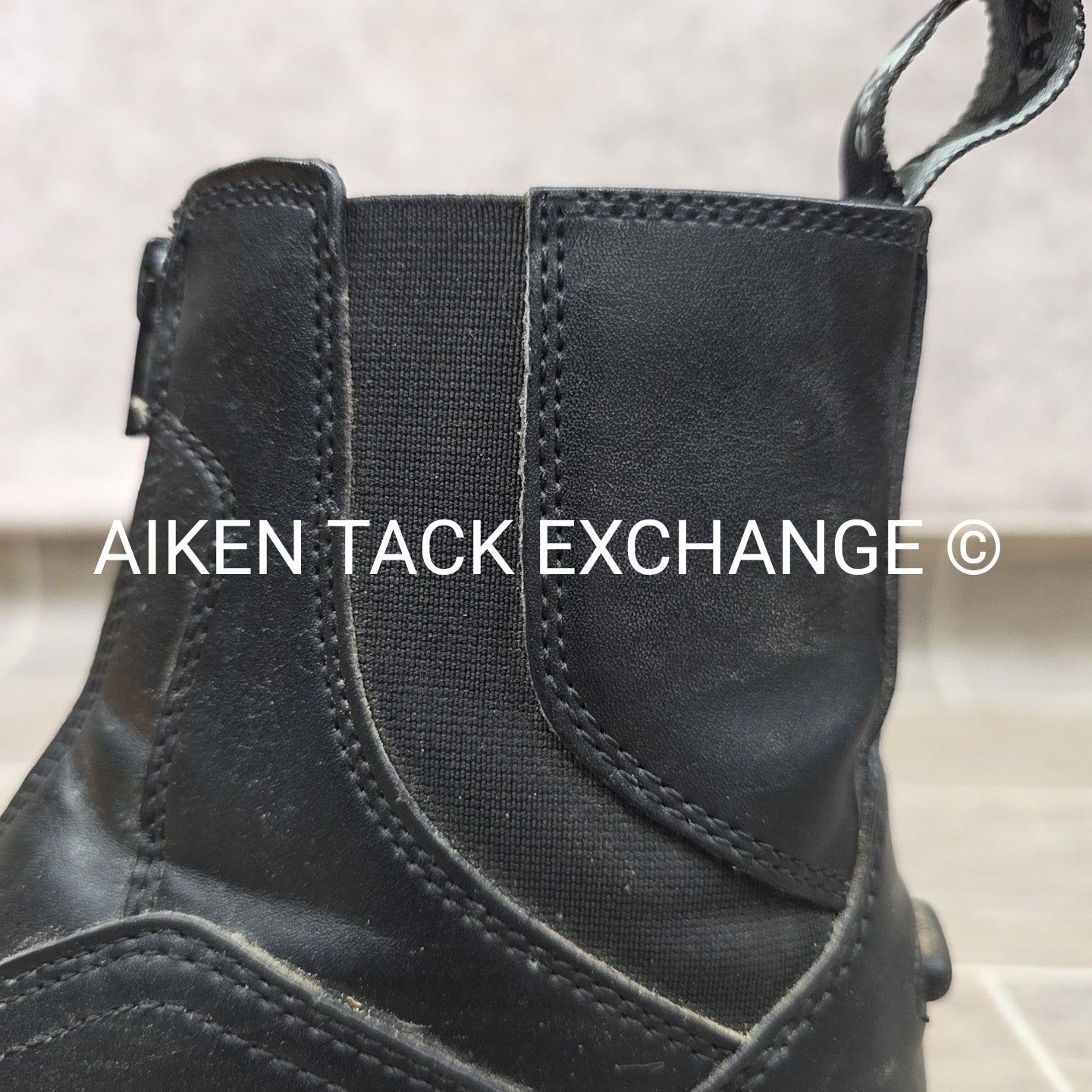 Saxon Syntovia Zip Paddock Boots, Size 5