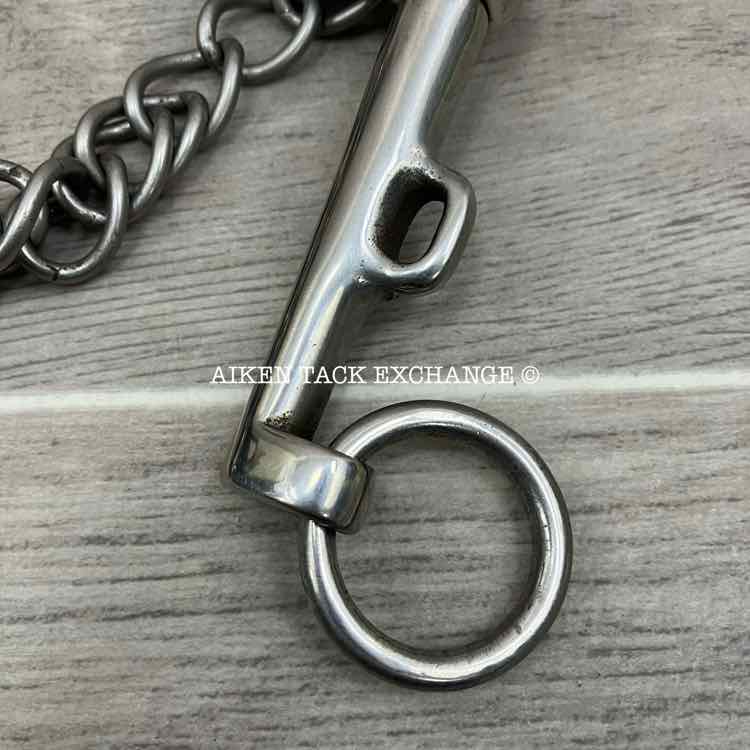 Mullen Mouth Sliding Cheek Weymouth Bit 4.75"