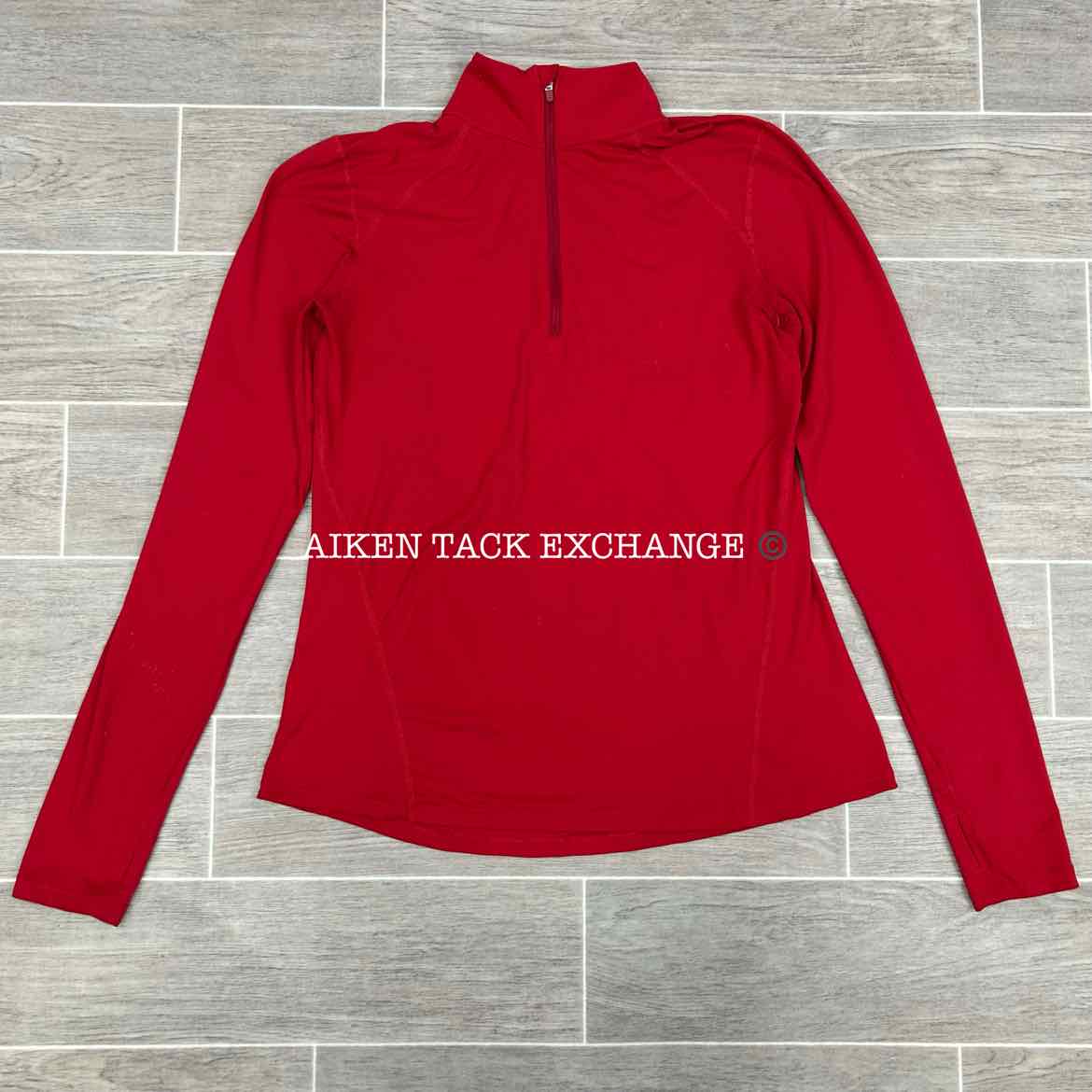 Noble Equestrian Long Sleeve Top, Size Small