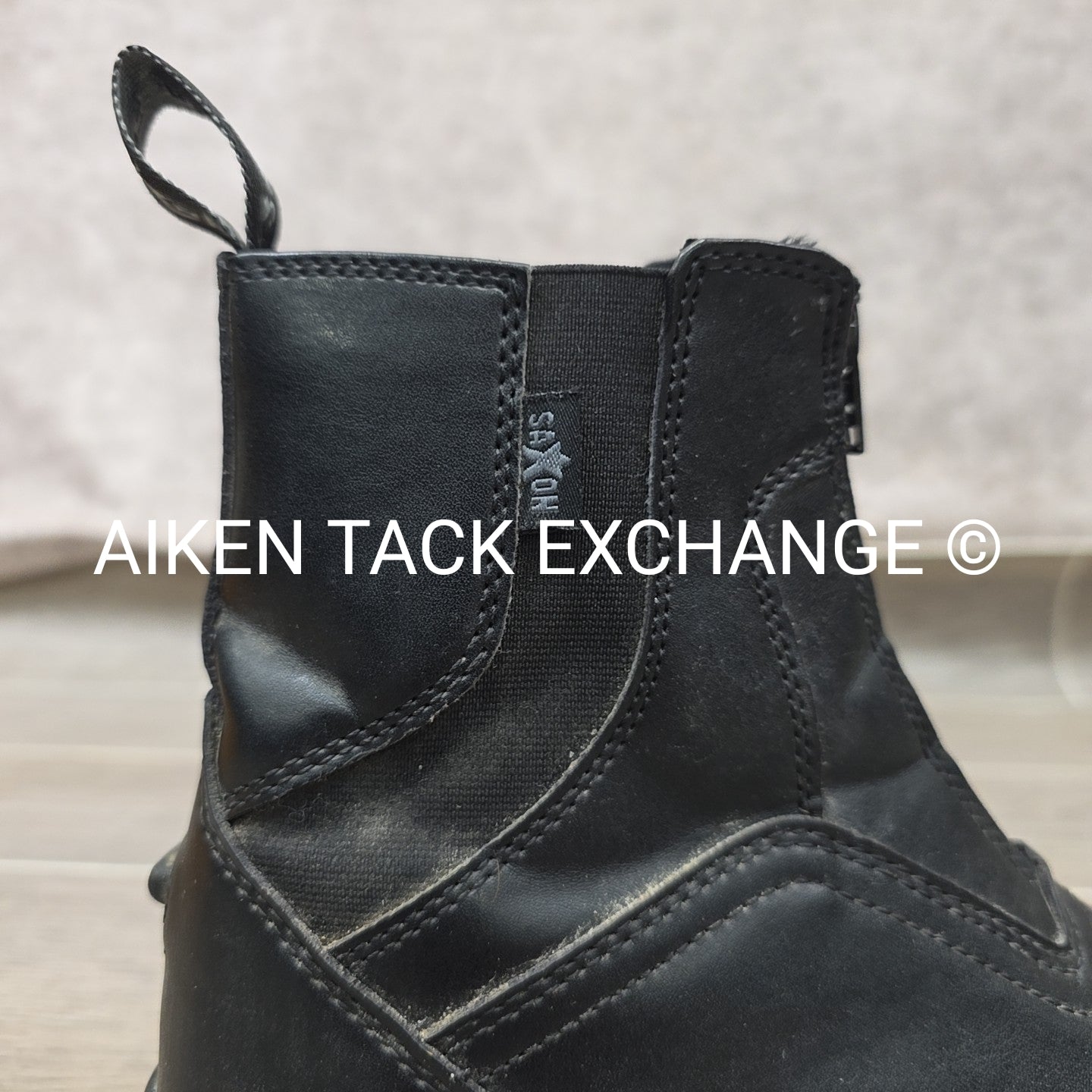 Saxon Syntovia Zip Paddock Boots, Size 5