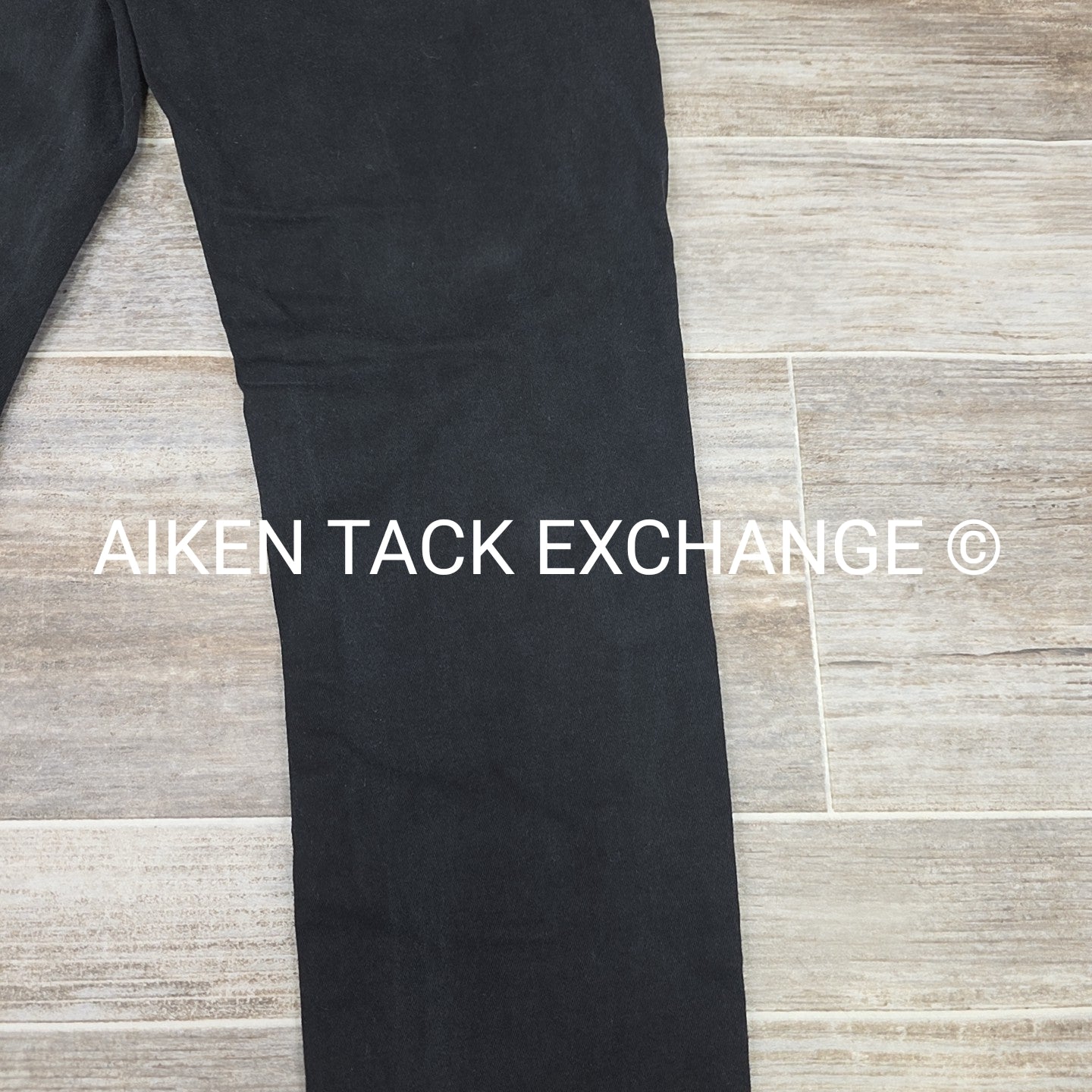 White Stitched Stretchy Jeans, Women's Medium