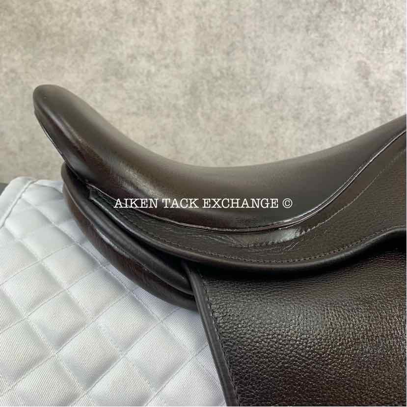 2017 Shively MMX Cut-Back Saddle Seat Show Saddle, 20" Seat, Adjustable Stirrup Bars