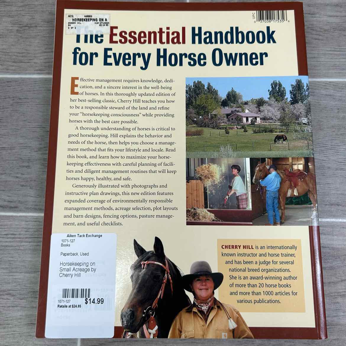 Horsekeeping on Small Acreage by Cherry Hill