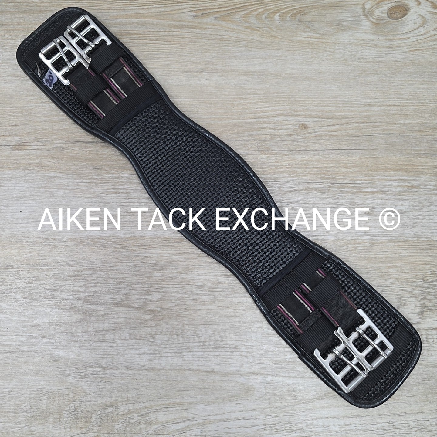 HFT Synthetic Dressage Girth, Black, 20"