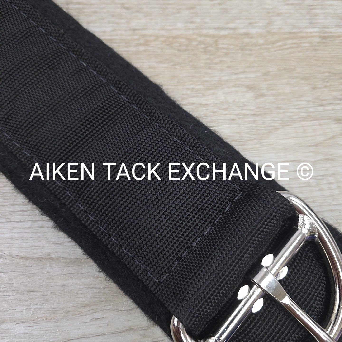 Weaver Leather Felt Lined Draft Cinch, Black, 38"