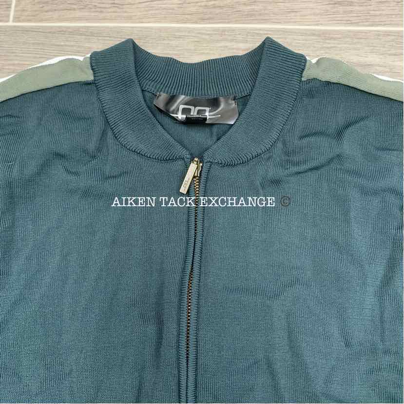 Alessando Albanese Full Zip Sweater, Size Small