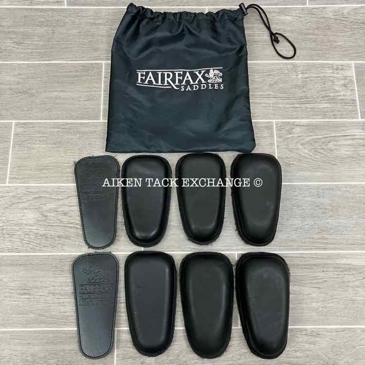 2023 Fairfax Stella Monoflap Dressage Saddle, 17.5" Seat, Adjustable Tree - Changeable Gullet, Wool Flocked Panels