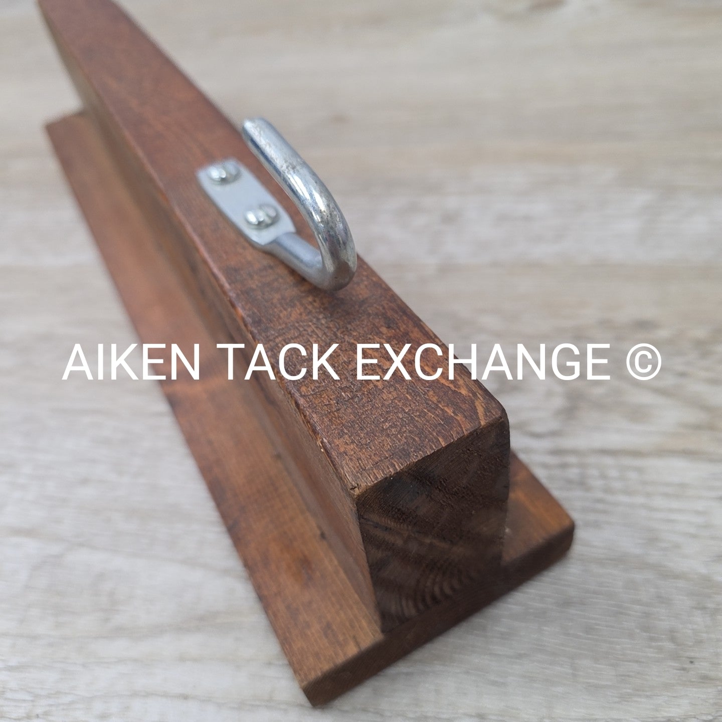 Wood Saddle Rack, 15.5" Long