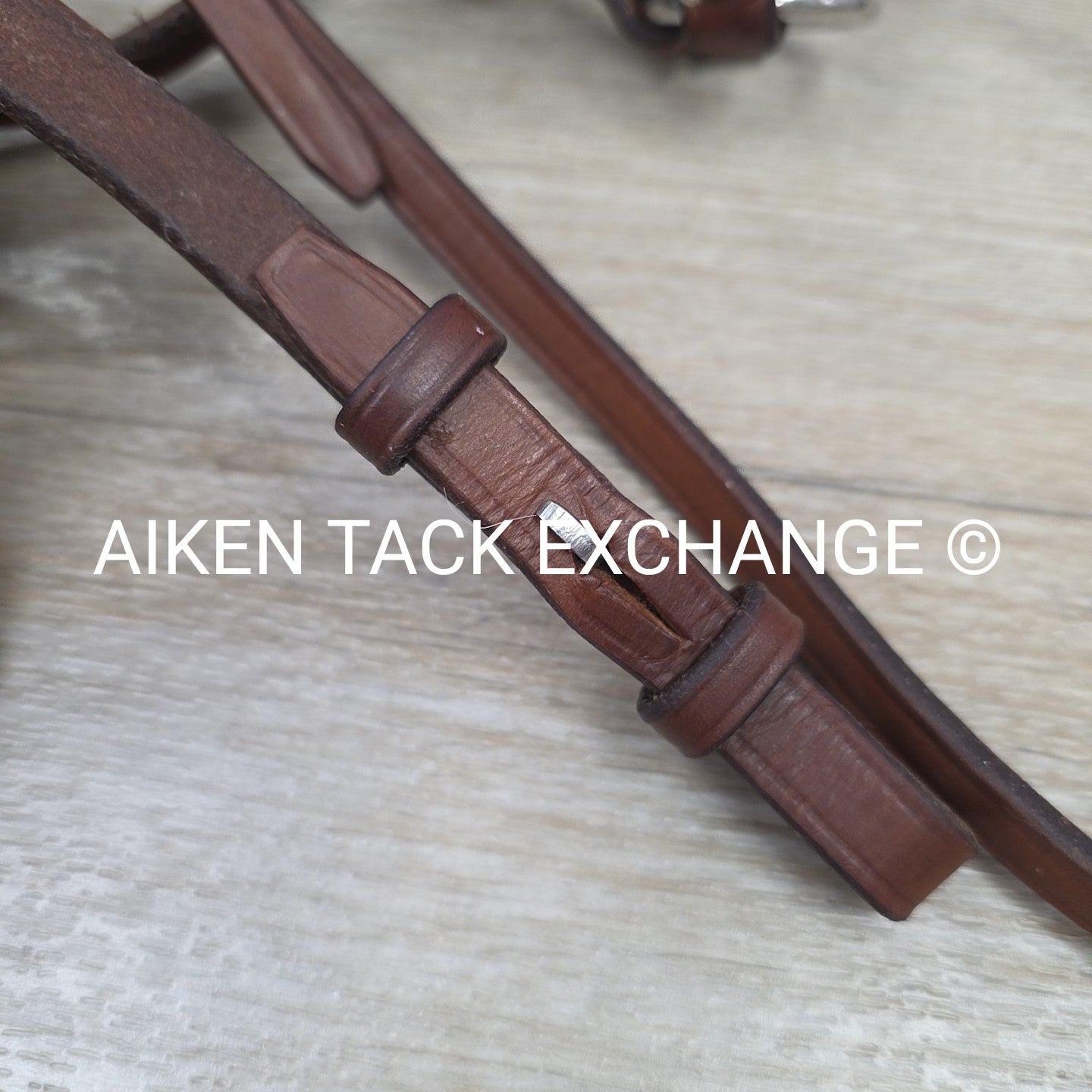 Dover Saddlery Circuit Plain Raised Figure 8 Bridle, No Reins, Size Full