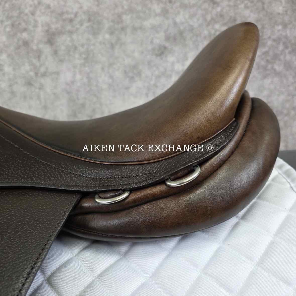 Mystic by Smith-Worthington All Purpose Saddle, 17" Seat, Medium Wide Tree, Wool Flocked Panels