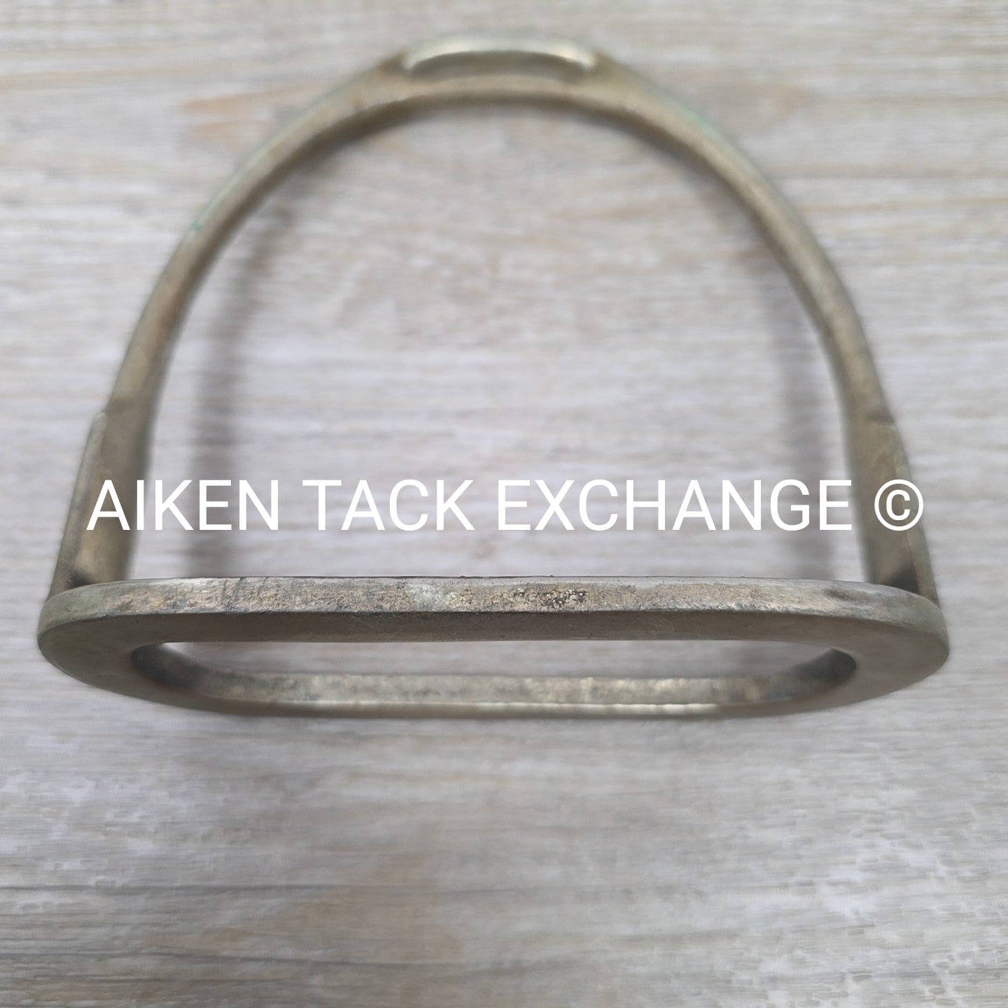 Never Rust Prussian Style Stirrup Irons, 4.5"