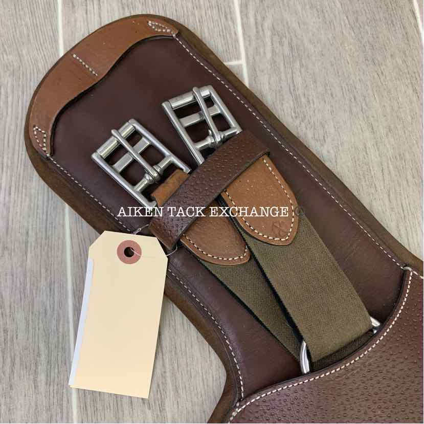 Forestier Belly Guard Stud Girth, Brown, 24"