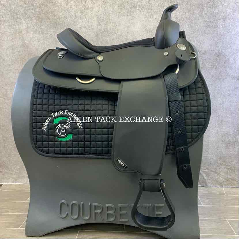 **SOLD** Wintec Western Saddle, 16" Seat, Wide Tree - Full QH Bars