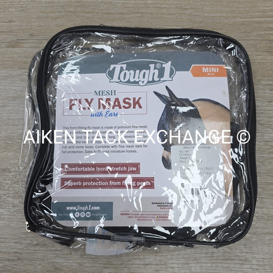 Tough 1 Lycra Mesh Fly Mask with Ears, Size Mini