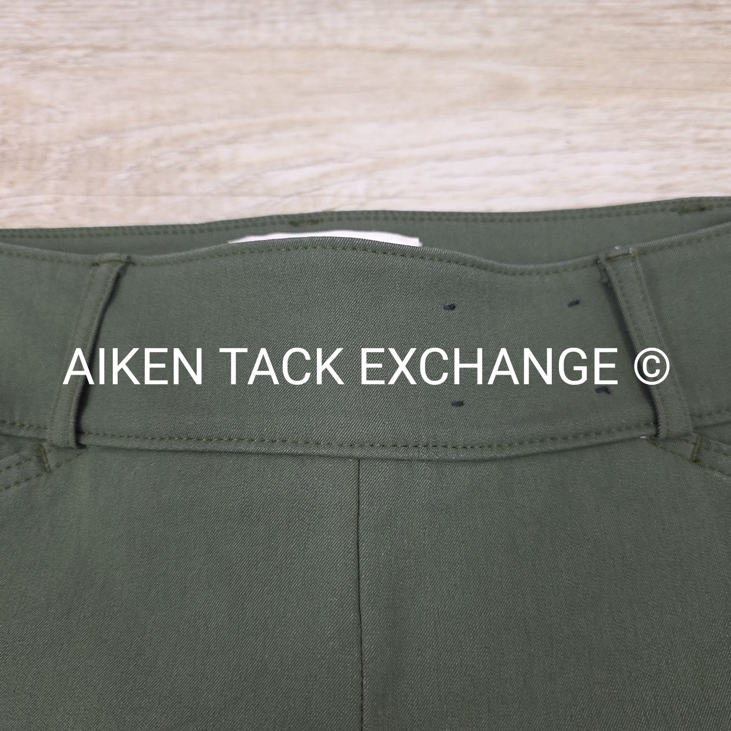 Tailored Sportsman Trophy Hunter Knee Patch Breeches in Hunter Green, Women's 32