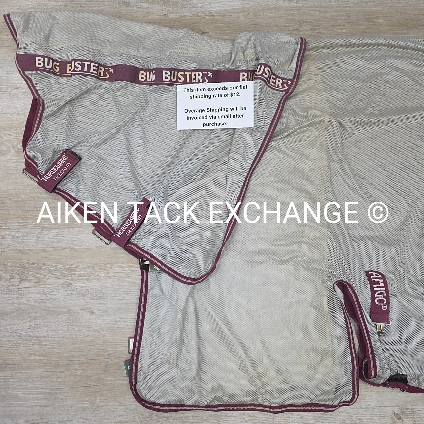 Horseware Amigo Bug Buster Vamoose No Fly Zone Fly Sheet, 81"
