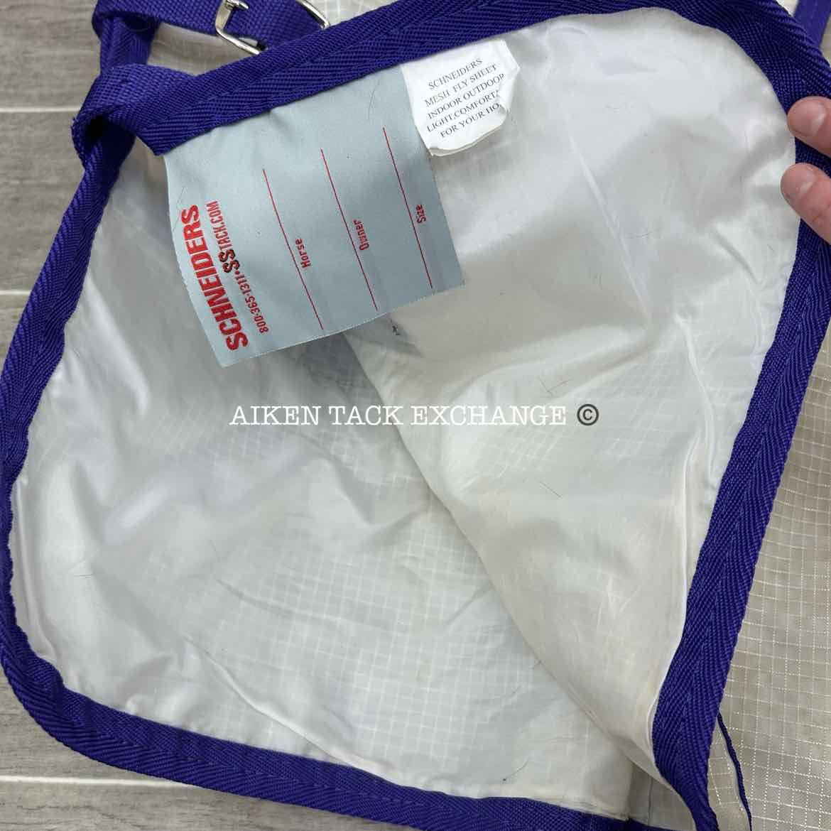 Schneiders Dura-Tech Ripstop Nylon Mesh Euro Fit Fly Sheet with Belly Band 80"