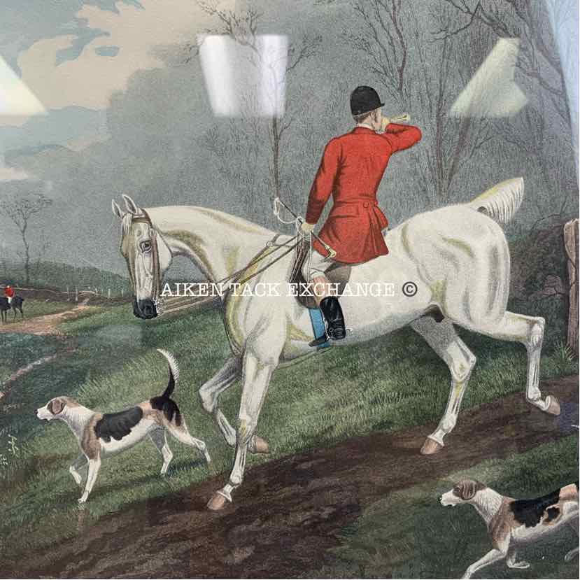 Drawn Blank by E.G. Hester, Framed Print, 38" x 32"