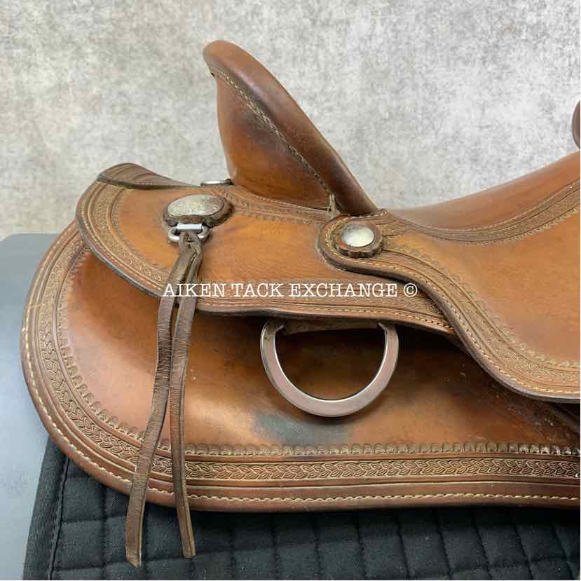 **SOLD** Ortho-Flex Western Saddle, 16" Seat, Wide Fit with Flex Panels