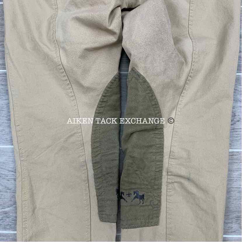 Equine Couture Knee Patch Breeches, Size 26