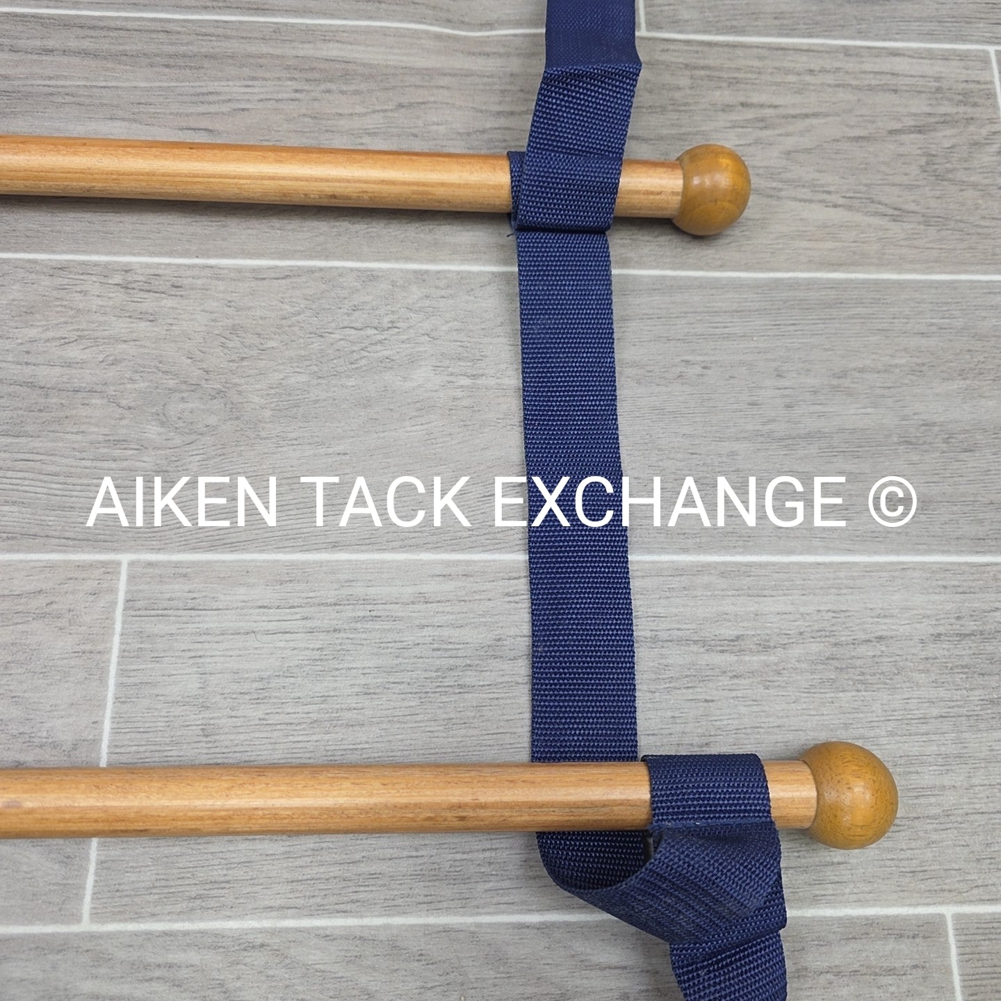 Hanging Wood Blanket Rack