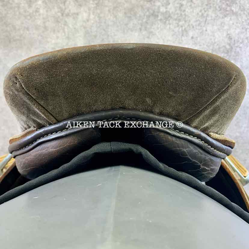 Gladiator Polo Saddle, 18" Seat, Narrow Tree, Foam Panels, Comes with Stirrups & Leathers