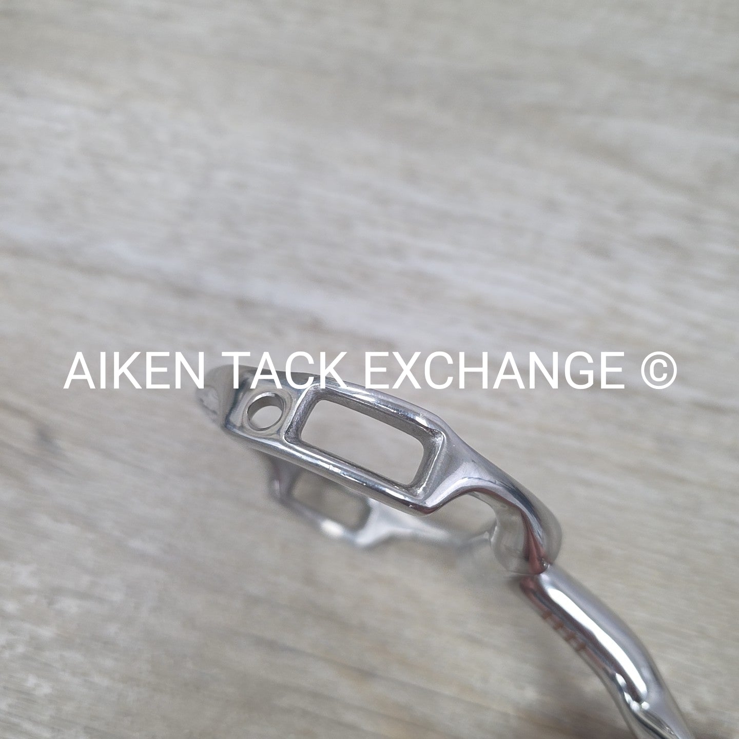 Myler Eggbutt with Hooks and Mullen Forward Tilt Low Ported Brrel MB 36 5"