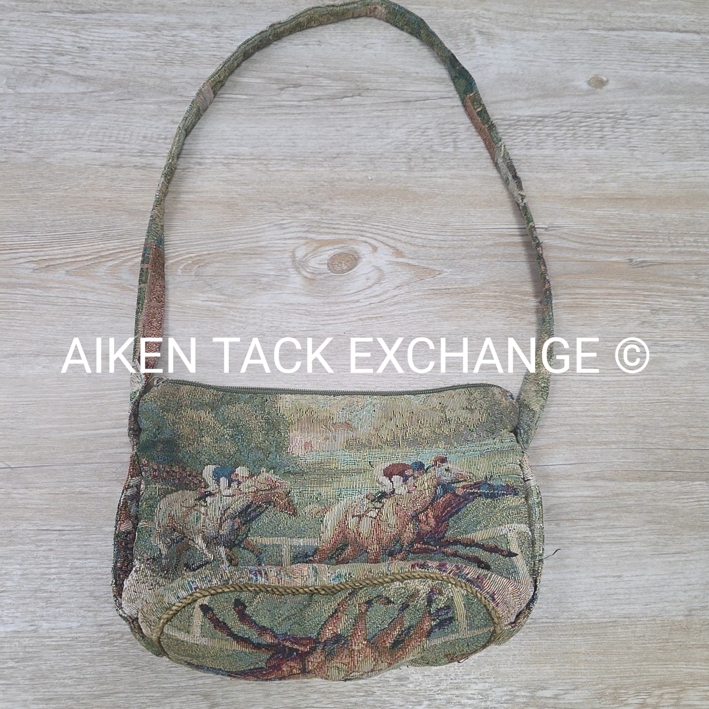 Small Shoulder Bag, Jockey Scene