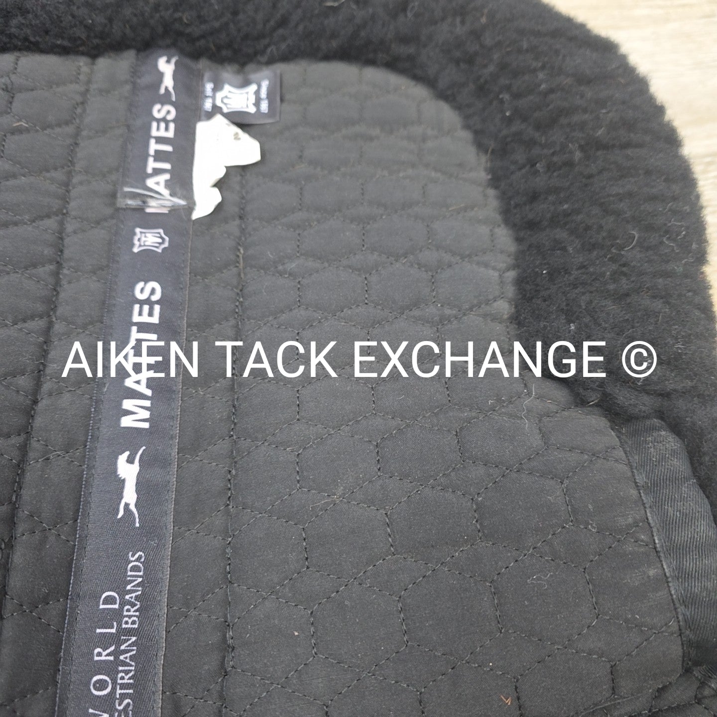 Mattes All Purpose Sheepskin Rolled Half Pad, Size Medium
