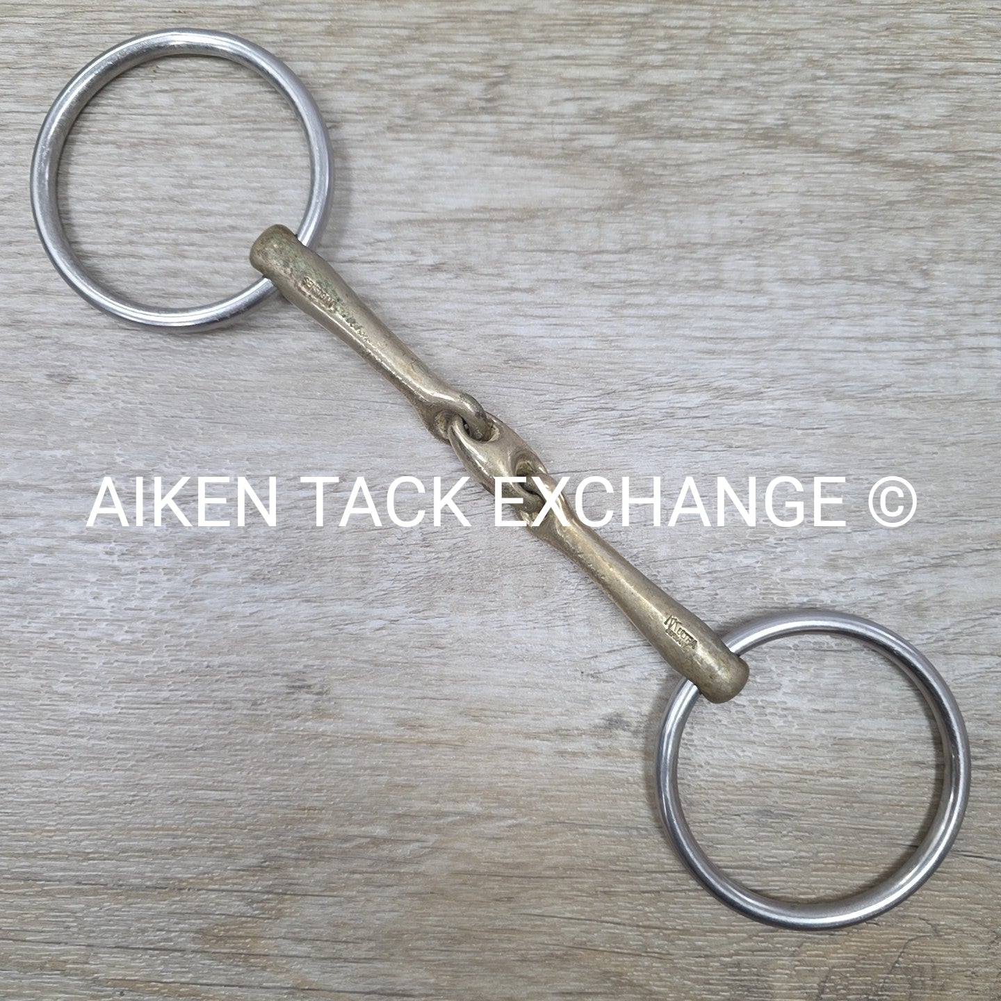Herm Sprenger KK Ultra Sensogan Double Joint Loose Ring Bit 5.75"