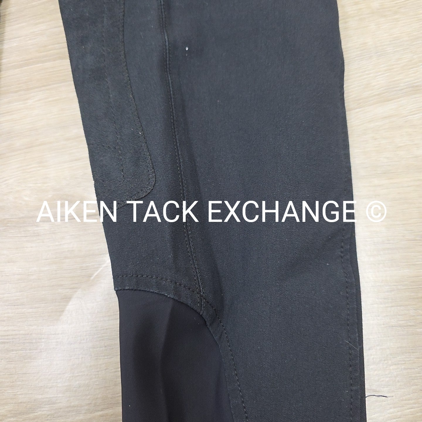 Tailored Sportsman Trophy Hunter Knee Patch Sock Bottom Breeches, Size 26