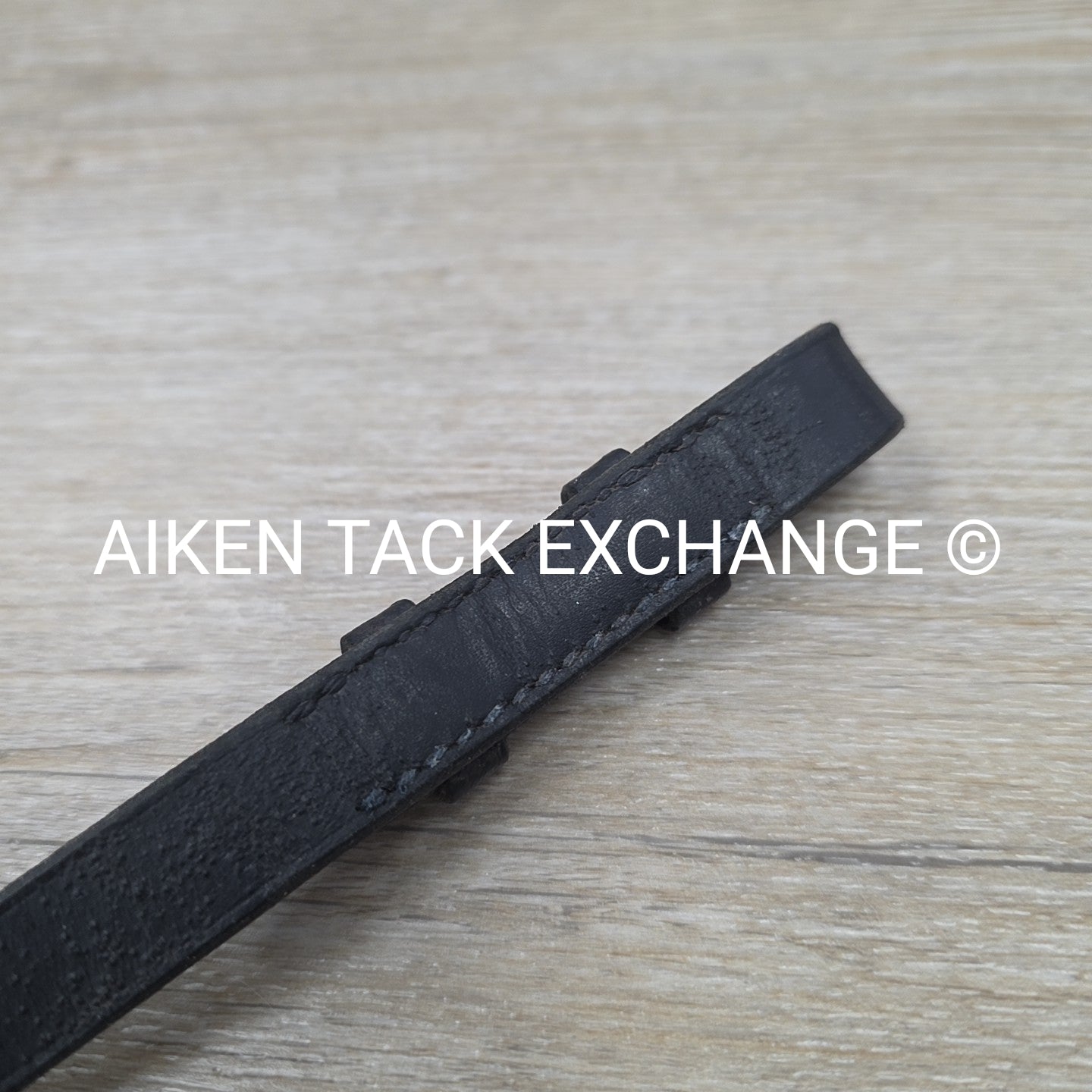 Stubben Rubber Reins, Black, 56"