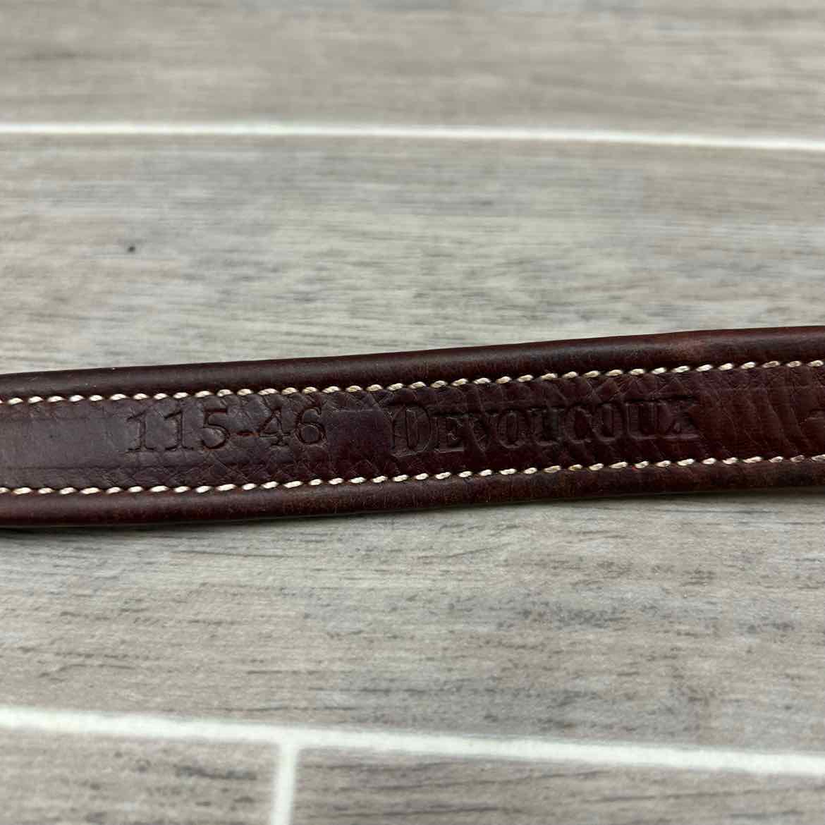 Devoucoux Stirrup Leathers, Brown, 46"